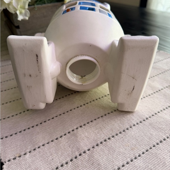Vintage Rare Collectible R2D2 Ceramic Lamp Figurine - Picture 5 of 7